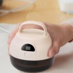 Brosse Anti-peluches Avancée - Portable  Et Rechargeable - Facile À Utiliser - Équipée D'un Écran LED – Image 9