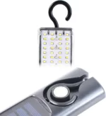 Lampe De Secours Solaire Oblivion - Portable - Crochet Rotatif À 360° - Rechargeable Par USB Et Base Magnétique - Puissante - Résistante À L'eau – Image 7