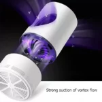 Lampe Anti-Moustiques - Silencieuse - Sans Rayonnement - Alimentation USB - Ventilateur Aspirant - UV – Image 10