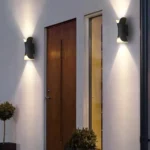Applique Murale Extérieure - Double LED - Aluminium - 10 W - Résistante ÀL'eau - Blanc Chaud - 3000 K – Image 3