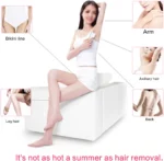 Appareil D'épilation Avec Accessoires - Équipé D'une Tondeuse Électrique - Peau Lisse - Corps Entier - Pour Femmes – Image 6