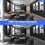 Caméra Espion WiFi Sans Fil - Surveillance Sans Fil - Espion avec Détection de Mouvement - Infrarouge - Image Audio Vidéo – Image 7
