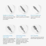 Ponceuse Électrique 6 en 1 - Stylo Pour Manucure Pédicure - Rose – Image 5