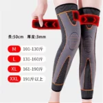 Packs De Deux Genouillère Thérapeutiques Anti-varices À La Tourmaline - Points De Pression - Auto-Chauffantes - Pour Hommes Et Femmes – Image 11