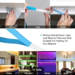 Bande Lumineuse LED 5050 - 12 V - 5 Mètres - WI-FI  RGB RGBW - Télécommande - Microcontrôleur - Alimentation Via Application – Image 12