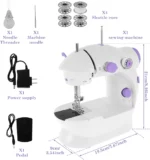 Machine À Coudre Électrique Portable - Idéale Pour Les Débutants - Compacte Et Légère – Image 14