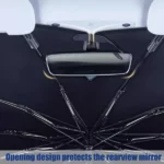 Pare-Soleil Pour Pare-Brise De Voiture – Pliable à 360 Degrés – Compatible Avec La Plupart Des Voitures - Avec Étui – Image 9