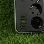 Multiprises - 3 Port USB - 3 Prises De Courant – Image 2