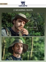 Chapeau D'extérieur - Séchage Rapide Et Confortable - Respirant - Protection Solaire - Vert – Image 8