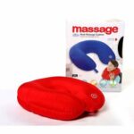 Coussin De Massage Électrique Pour Le Cou - En Forme De U - Bleu – Image 2
