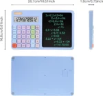 Calculatrice Pour Étudiants 3 En 1 - Avec Tablette D’écriture LCD – Image 5