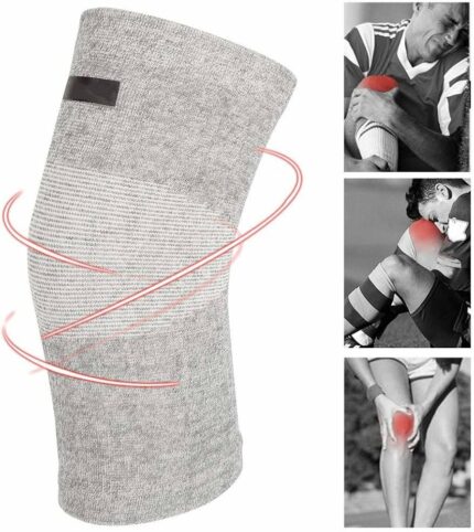 2 Genouillère En Bambou - Bandage De Compression - Sportive - Respirante - Confortable
