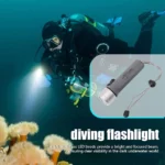 Torche Sous Marine Professional Flashlight - Waterproof - Gris – Image 5