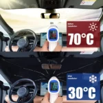 Pare-Soleil Pour Pare-Brise De Voiture – Pliable à 360 Degrés – Compatible Avec La Plupart Des Voitures - Avec Étui – Image 10