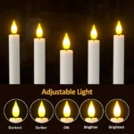 Lot De 2 Bougies Électriques LED Sans Flamme - Décoration D'intérieur – Image 13