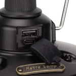 Lanterne De Camping LED - Vintage Rechargeable - Intensité Lumineuse Réglable - À Suspendre – Image 10