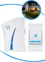 Sonnette Sans Fil Avec Télécommande - Longue Portée - Sonneries Multiples – Image 6