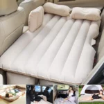 Matelas Gonflable Pliable Pour Voiture Avec 2 Oreillers et Pompe