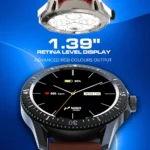 Coffret Montre Connectée Pour Homme Contient 3 Faces Et 2 Sangles - Bouton Rotatif - ECG - Bluetooth - Appels - Résistante À L'eau – Image 6