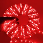 Ruban LED - 10 Mètres - Étanche - 220V Recoupable - IP65 - Blanc Froid 6000K - 8000K - Rouge – Image 4