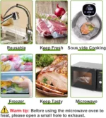 Pack De 100 Sacs Sous Vide Alimentaire 25x40 Cm – Image 11