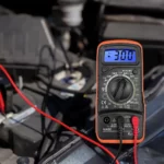 Multimètre Numérique - 2 000 Mètres - Testeur Électrique LCD Professionnel - Multimètre Numérique - Ampèremètre - Mesure de Tension AC/DC - Résistance - Diode – Image 3