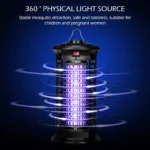 Lampe Anti-Moustiques - Lampe Anti-Insectes LED - Lampe UV – Image 3