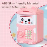 Tirelire Pour Enfants - Sécurisée - En Forme De Licorne Avec Cadenas - Rose – Image 6