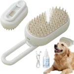 Brosse De Nettoyage Pour Animaux De Compagnie - Technologie Vapeur - Rechargeable – Image 8