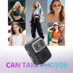 Mini Appareil Photo Collier - Numérique Classique - À Porter Avec Un Pendentif - 2 MP 480p - Écran 0,96 Pouce – Image 5