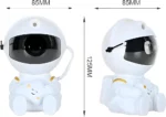 Projecteur D'étoiles Galactiques En Forme D'astronaute - LED - Télécommande – Image 2