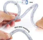 Ruban LED - 10 Mètres - Étanche - 220V Recoupable - IP65 - Blanc Froid 6000K - 8000K - Rouge – Image 9