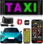 Panneau Matriciel LED USB 5 V - Flexible - Rechargeable - Motifs RVB - Graphismes Graffiti - Animation - Texte - Application Bluetooth - Télécommande – Image 2
