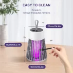 Lampe anti-Moustique - Étanche et Résistante Aux Chocs - Pour L'intérieur et L'extérieur Gris – Image 8