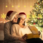 Rideau Lumineux Étoiles Et Flocons De Neige - 8 Modes D'éclairage - LED - 3 - 1.5 Mètres – Image 4