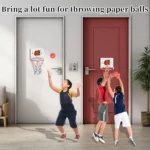 Mini Ensemble De Basket-Ball Gonflable - 2 Ballons - Panier de Basket -  Pompe - Jeu De Trempage Mural – Image 11