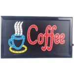 Enseigne Néon LED - Pour Magasins et Cafés - 50 × 25 Cm – Image 4