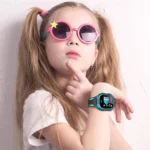 Montre Connectée Pour enfants - Bracelet Étanche avec Caméra - Appels et SOS - Réveil et Tracker - Vert – Image 16