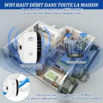 Répéteur de signal WiFi - 300 Mbps - Blanc – Image 5