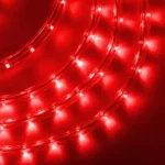 Ruban LED - 10 Mètres - Étanche - 220V Recoupable - IP65 - Blanc Froid 6000K - 8000K - Rouge – Image 6