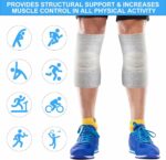 2 Genouillère En Bambou - Bandage De Compression - Sportive - Respirante - Confortable – Image 9