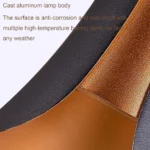 Applique Murale Extérieure - Double LED - Aluminium - 10 W - Résistante ÀL'eau - Blanc Chaud - 3000 K – Image 6