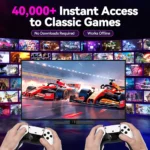 Console De Jeux Vidéo 4K Ultra HD - 2 Manettes Sans Fil – Image 5