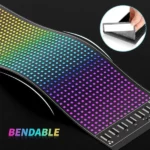 Panneau Matriciel LED USB 5 V – Flexible – Graphismes Graffiti – Animation – Texte – Télécommande – Image 9