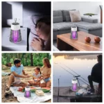 Lampe anti-Moustique - Étanche et Résistante Aux Chocs - Pour L'intérieur et L'extérieur Gris – Image 9