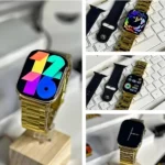 Montre Connectée H20 En Acier Inoxydable Et Écouteurs Sans Fil 10 en 1 - Appels Bluetooth H20 Ultra - Résistante ÀL'eau- Écran HD - 7 Bracelets En Silicone – Image 9