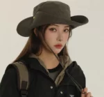 Chapeau D'extérieur - Séchage Rapide Et Confortable - Respirant - Protection Solaire - Vert – Image 9