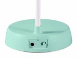 Lampe De Bureau LED - Rechargeable - Tactile - Support Téléphone - 3 Modes - Vert – Image 4