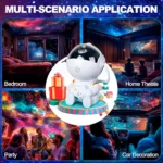 Projecteur D'étoiles Galactiques En Forme D'astronaute - LED - Télécommande – Image 7