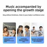 Microphone à Lain Sans Fil - Pour karaoké - Haut-parleur Bluetooth - Pour chanter – Image 4